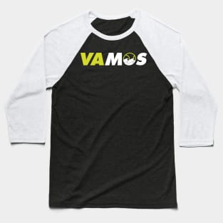 VAMOS Let's Go Tennis Design by CoVA Tennis Baseball T-Shirt